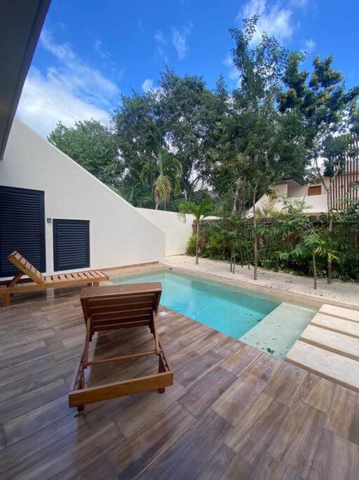 ¡New Villa 4Br With Priv Jacuzzi! Tulum Pueblo Buitenkant foto