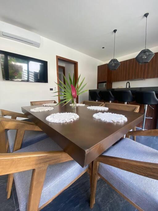 ¡New Villa 4Br With Priv Jacuzzi! Tulum Pueblo Buitenkant foto