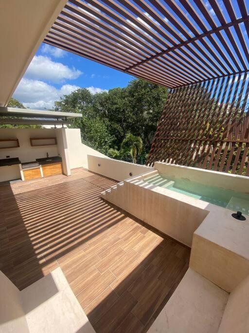 ¡New Villa 4Br With Priv Jacuzzi! Tulum Pueblo Buitenkant foto